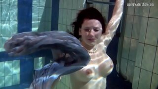 ���াঁতার, খোকামনি, মুখের ভিতরের, ফ্রেন্চ, পটির, নিচে, সুইমিং পুল মধ্যে